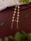 Diamond Leaf Ear Chain - S4009